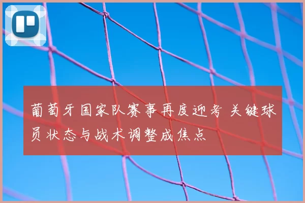 葡萄牙国家队赛事再度迎考 关键球员状态与战术调整成焦点